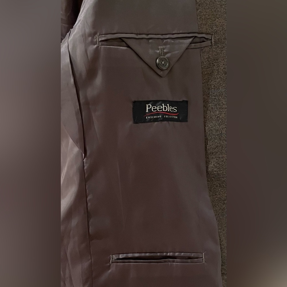 Peebles Blazer Gray 40 R - Picture 9 of 12